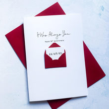 Load image into Gallery viewer, Always You 30th Anniversary Card, Husband Anniversary Card, Boyfriend Anniversary Card, Anniversary card for Wife, Special Date Personalised