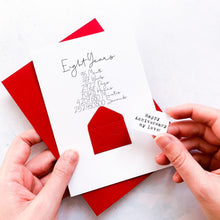 Load image into Gallery viewer, 8th Anniversary Card, 2,922 Days, 8th Wedding Anniversary Card for husband, Eight Year Anniversary, 8th Wedding Anniversary card for Wife,