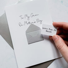 Load image into Gallery viewer, Gran on Mother's Day Card, Personalised Mother's Day Card, Card for Grandma, Mothering Sunday, Mother's Day UK, Granny on Mother's Day