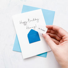 Load image into Gallery viewer, 12th Birthday Card, 12 Year Old, Personalised, Any Name, Birthday Card for boy, cute birthday card, handmade card, 3D Card, son Birthday