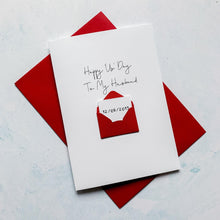 Load image into Gallery viewer, Happy Us Day Anniversary Card, Wedding Anniversary card, Anniversary card for husband, Anniversary card for wife, Husband Card, Wife Card