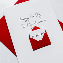 Load image into Gallery viewer, Happy Us Day Anniversary Card, Wedding Anniversary card, Anniversary card for husband, Anniversary card for wife, Husband Card, Wife Card