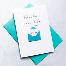 Load image into Gallery viewer, 17th Anniversary Card, 17 Years Down, Husband Anniversary Card, Boyfriend Anniversary Card, Anniversary card for Wife, Personalised