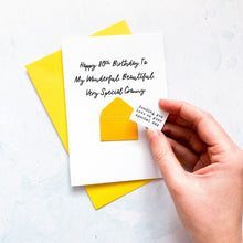 Load image into Gallery viewer, Very Special Granny Birthday Card, Granny Birthday Card, Female Birthday Card, Birthday card for her, Personalised Card, For Her