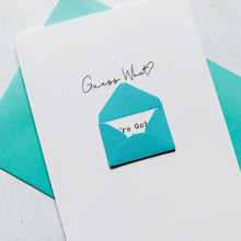 Load image into Gallery viewer, Surprise Holiday Announcement Card, Gift for traveller, Gift for Globetrotter, Holiday reveal card, trip reveal, Surprise Holidays Vouchers