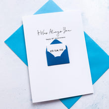 Load image into Gallery viewer, Always You 35th Anniversary Card, Husband Anniversary Card, Boyfriend Anniversary Card, Anniversary card for Wife, Special Date Personalised