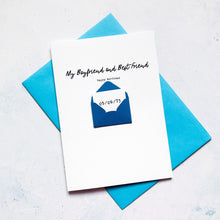 Load image into Gallery viewer, Boyfriend and Best Friend Birthday Card, Boyfriend Birthday Card, Partner Birthday Card, Birthday card for Boyfriend, Personalised Card