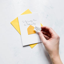 Load image into Gallery viewer, Lovely Mum on Mother's Day Card, Personalised Mother's Day Card, Card for Mum, Mothering Sunday, Mother's Day UK, Mum on Mother's Day