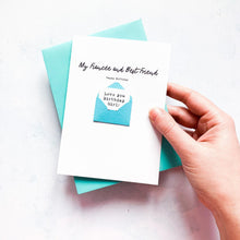 Load image into Gallery viewer, Fiancee and Best Friend Birthday Card, Girlfriend Birthday Card, Partner Birthday Card, Birthday card for Girlfriend, Special Age Card