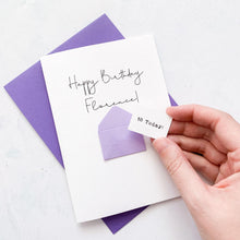 Load image into Gallery viewer, 18th Birthday Card, 18 Year Old, Personalised, Any Name, Birthday Card for female, cute birthday card, handmade, 3D Card, daughter Birthday