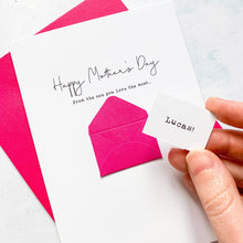 Load image into Gallery viewer, From The Dog Card, Mother's Day Card, Mother's Day USA, From the Cat Card, Funny Dog Card, Personalised Dog Mum Card, Dog Mum, From The Dog