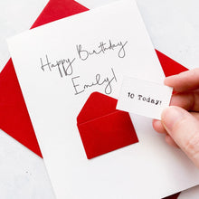 Load image into Gallery viewer, 10th Birthday Card, 10 Year Old, Personalised, Any Name, Birthday Card for boy, cute birthday card, handmade card, 3D Card,daughter Birthday