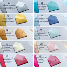 Load image into Gallery viewer, a collage of different colors of paper