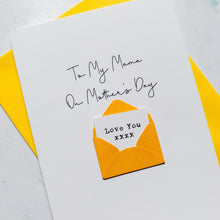 Load image into Gallery viewer, Mama on Mother's Day Card, Personalised Mother's Day Card, Card for Mummy, Mothering Sunday, Mother's Day UK, Mummy on Mother's Day