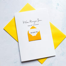 Load image into Gallery viewer, Always You 45th Anniversary Card, Husband Anniversary Card, Boyfriend Anniversary Card, Anniversary card for Wife, Special Date Personalised
