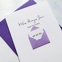 Load image into Gallery viewer, Always You Anniversary Card, Personalised Anniversary Card for husband, Anniversary Card for boyfriend, Anniversary card for Wife