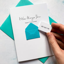 Load image into Gallery viewer, Always You 5th Anniversary Card, Husband Anniversary Card, Boyfriend Anniversary Card, Anniversary card for Wife, Special Date, Personalised
