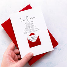 Load image into Gallery viewer, 10th Anniversary Card, 3,652 Days, 10th Wedding Anniversary Card for husband, Ten Year Anniversary, 10th Wedding Anniversary card for Wife,