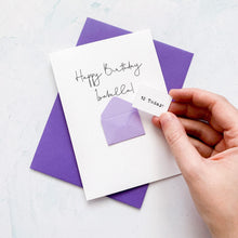 Load image into Gallery viewer, 12th Birthday Card, 12 Year Old, Personalised, Any Name, Birthday Card for girl, cute birthday card, handmade, 3D Card, daughter Birthday