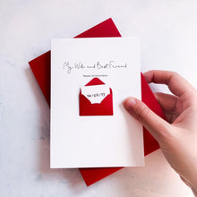 Load image into Gallery viewer, Best Friend Anniversary Card, Husband Anniversary Card, Boyfriend Anniversary Card, Anniversary card for Wife, Personalised Anniversary Card