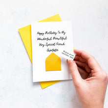 Load image into Gallery viewer, Personalised Very Special Friend Birthday Card, Handmade Keepsake Gift For Her, Personalised Custom Greeting Card, Milestone, Female Friend