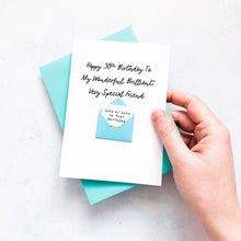 Load image into Gallery viewer, Very Special Friend Birthday Card, Any Age, Friend Birthday Card, Friend Birthday Card, Birthday card for friend, Personalised Card, For Her