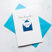 Load image into Gallery viewer, Always You 11th Anniversary Card, Husband Anniversary Card, Boyfriend Anniversary Card, Anniversary card for Wife, Special Date Personalised