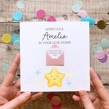 Load image into Gallery viewer, Personalised Good Luck Exams Card, GCSE, A Levels, You've Got This, Personalised Gift, For Son, Daughter, Granddaughter, Grandson