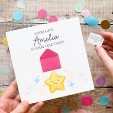 Load image into Gallery viewer, Personalised Good Luck Exams Card, GCSE, A Levels, You've Got This, Personalised Gift, For Son, Daughter, Granddaughter, Grandson