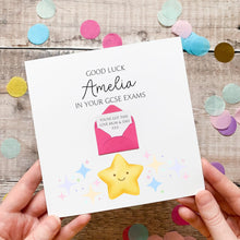 Load image into Gallery viewer, Personalised Good Luck Exams Card, GCSE, A Levels, You've Got This, Personalised Gift, For Son, Daughter, Granddaughter, Grandson