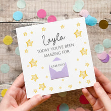 Load image into Gallery viewer, Personalised Birthday Card For Teenager, Days You've Been Amazing, Card For Daughter, Granddaughter, Personalised Gift For Her, Female Card