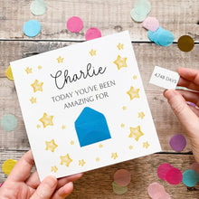 Load image into Gallery viewer, Personalised Birthday Card For Teenager, Days You've Been Amazing, Card For Son, Grandson, Handmade Keepsake For Him, Personalised Gift
