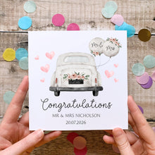 Load image into Gallery viewer, Wedding Card, Congratulations On Your Wedding Day, For Son, For Daughter, Card for Friends, 2026 Wedding, Personalised Card for Them
