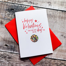 Load image into Gallery viewer, Personalised Scratch Off Valentine&#39;s Days I&#39;ve Loved You Days Card - Valentine&#39;s Day Card – Personalised husband Card – Card for wife