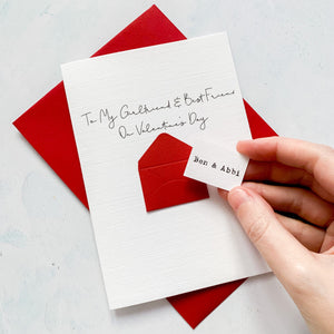 Girlfriend and Best Friend Valentine's Day Card, Husband Valentine's Card, Boyfriend Valentine's Card, Valentine's Day card for Wife