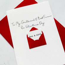 Load image into Gallery viewer, Girlfriend and Best Friend Valentine&#39;s Day Card, Husband Valentine&#39;s Card, Boyfriend Valentine&#39;s Card, Valentine&#39;s Day card for Wife